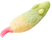 Decorative floating Swedish candy treat
