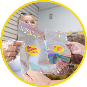 Candy Queen pre-sized Swedish candy bag