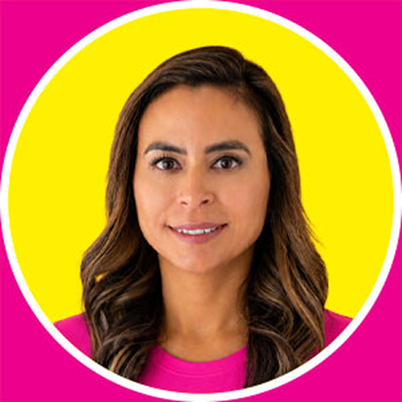 Portrait of Karen Andreacchi, Co-Founder of Candy Queen