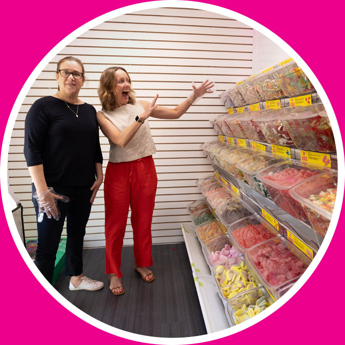 Candy Queen Personalized Every Team Image - authentic Swedish candy and mobile truck events
