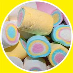 Marshmallow Tivoli Swedish candy favorite by Candy Queen